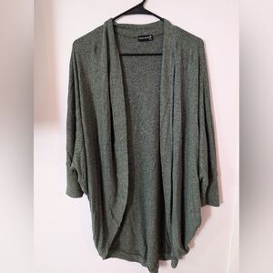 3 for $12 Clearance Popular 27 Olive Green Open Front Sweater‎